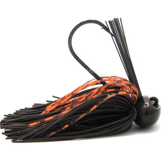 Bass Patrol Round Rubber Football Jigs BPJ1201 Brown 1/2oz