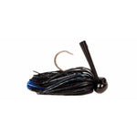 Bass PatrolBass Patrol Football Jigs 3/4 oz - Football Jigsblack and blue silicon skirtBPT152