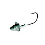 BasstrixBasstrix Ledge Rocker Jig Heads - Swimbait Jig HeadsMetallic GreenLRO558