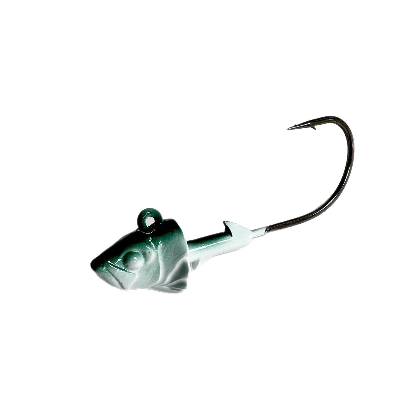 BasstrixBasstrix Ledge Rocker Jig Heads - Swimbait Jig HeadsMetallic GreenLRO558