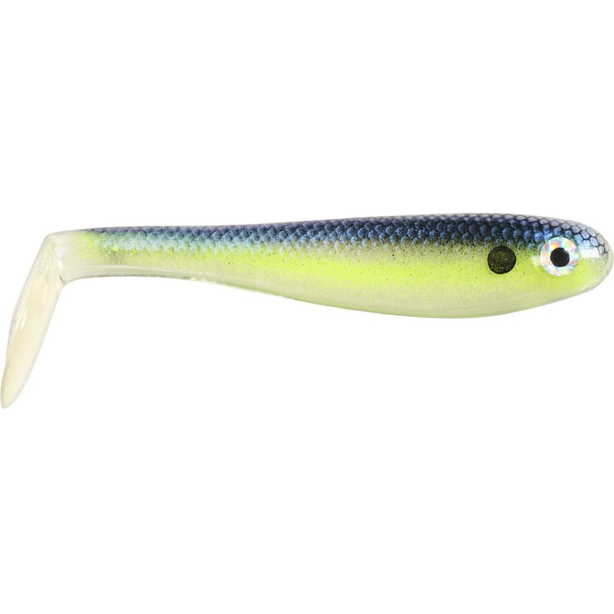 BasstrixBasstrix Paddle Tail 3.5" - Small Soft Swimbaitschartreuse shadBTX277