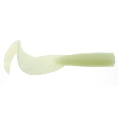 BerkleyBerkley Gulp 8" Saltwater Power Grub - Saltwater Soft PlasticsGlowBRK211