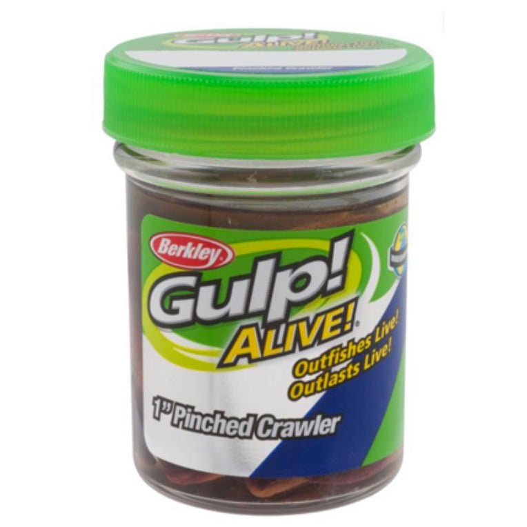 BerkleyBerkley Gulp Alive Trout Worms Jars - Trout WormsPlnched CrawlerGAJFFTW2 - NC