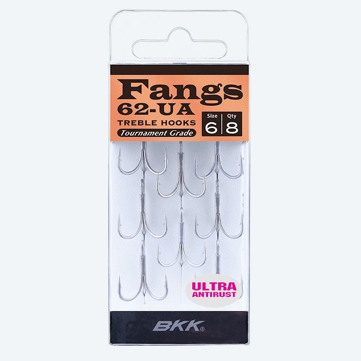 BKKBKK Fangs - 62 UA Treble Hooks - Treble HooksBKK Fangs - 62 UAA - ET - 6210