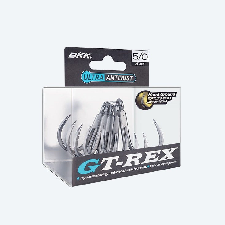 BKK GT-Rex Treble Hooks 6/0 / 5 Pack