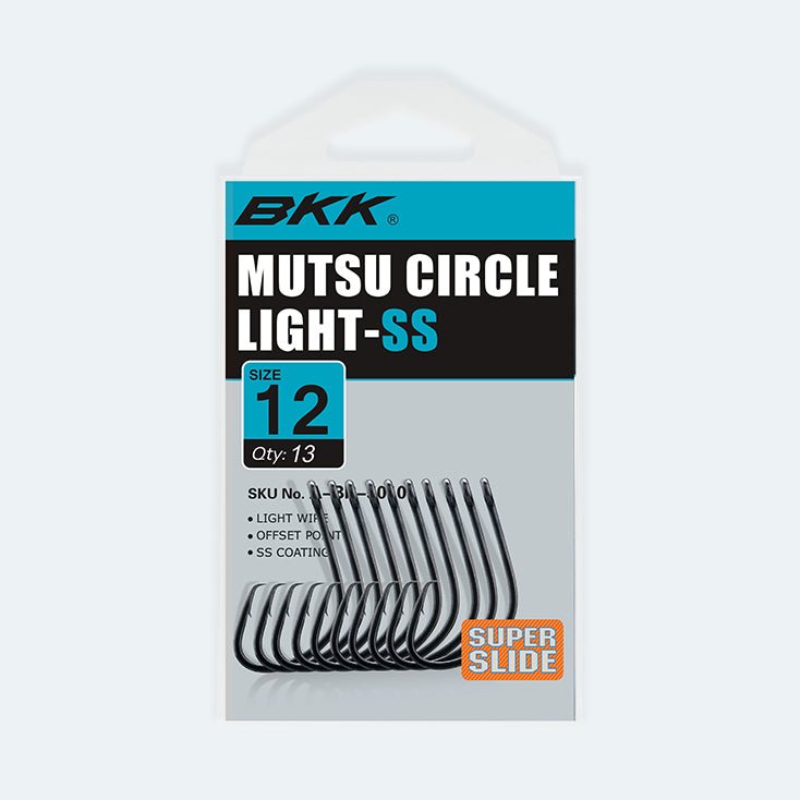 BKKBKK SS Mutsu Light Circle Hooks - Single HooksBKK SS Mutsu LightA - BR - 5013