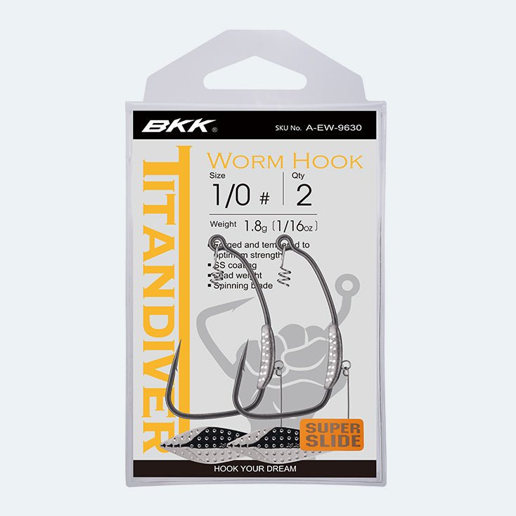 BKKBKK Titandiver Weighted Swimbait Hooks - Single HooksBKK TitandiverA - EW - 9630