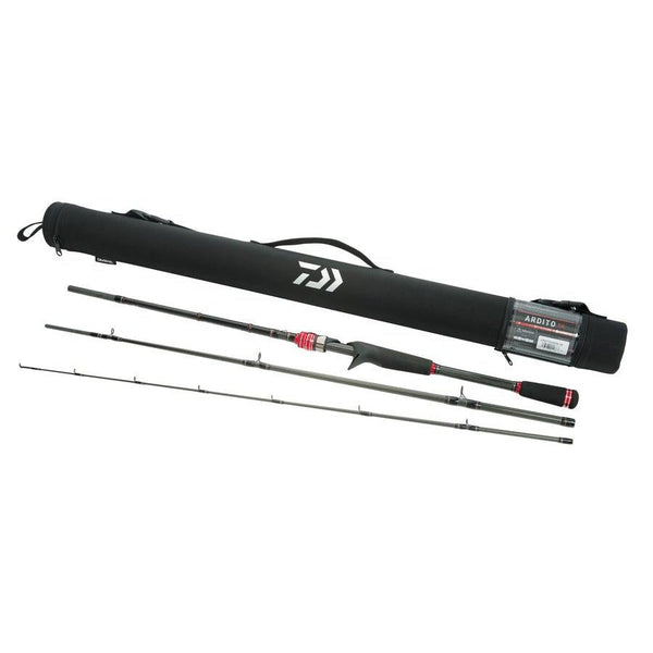 daiwa ardito casting reel Daiwa Ardito-TR 3-Piece Travel Trigger Rod Medium Heavy 7ft