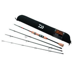 backpack fishing rod daiwa Daiwa Presso Ultralight Pack Spinning Rod 4-Piece