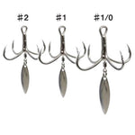 DecoyDecoy X - F55BQ Bladed Quattro Hook - Treble HooksDecoy X - F55BQ Bladed Quattro HookDEC060
