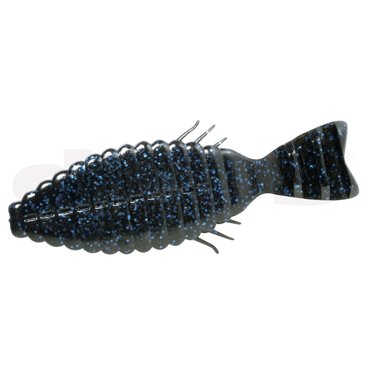 DepsDeps Bull Flat 5.8 - Creature Baitsblake and blue flake 07DEPS - BLFLT5.8 - 07