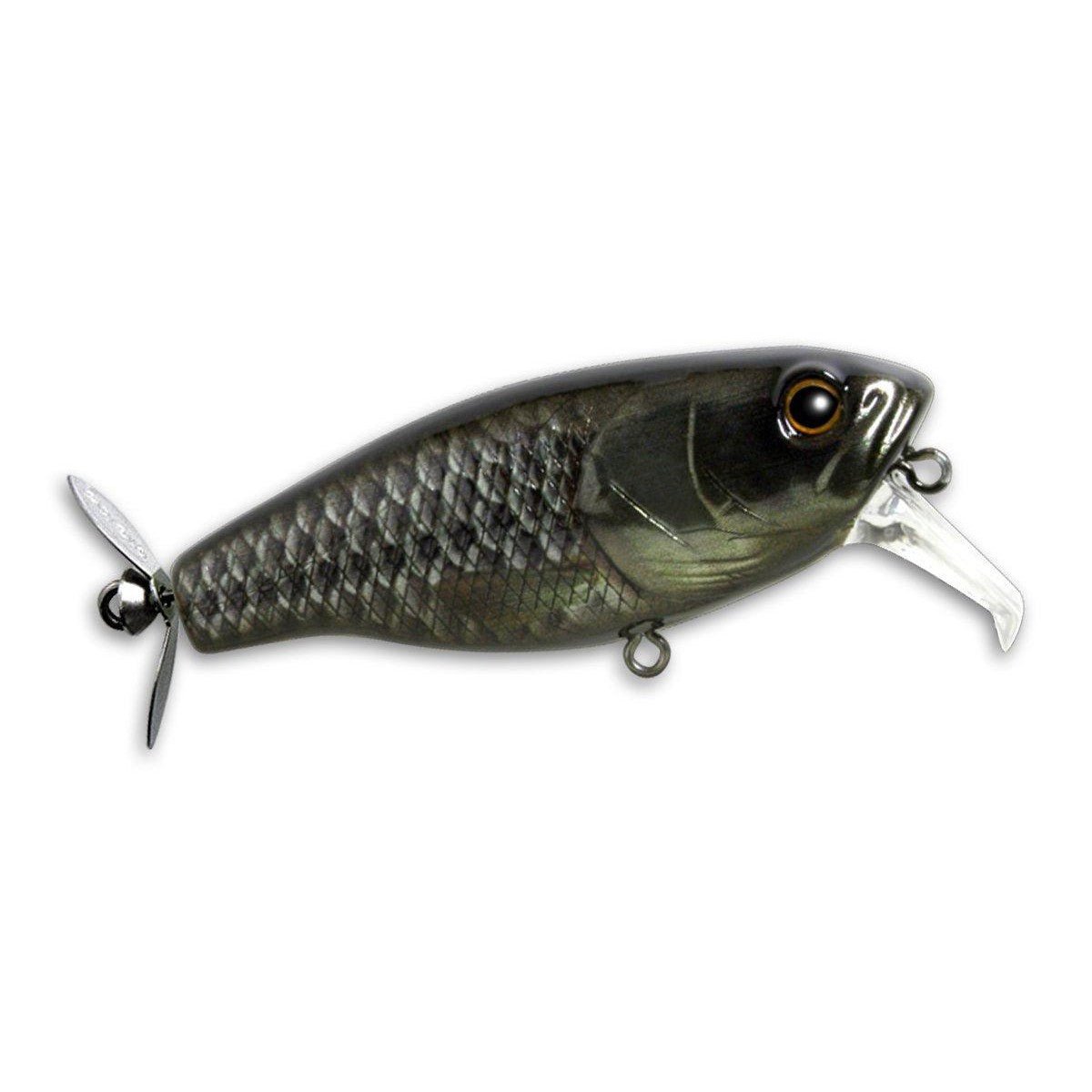 DepsDeps Buzzjet Jr. Wakebait - Topwater22 Nude BlackBJJR/22
