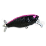 DepsDeps Buzzjet Jr. Wakebait - Topwater27 Visible BlackBJJR/27