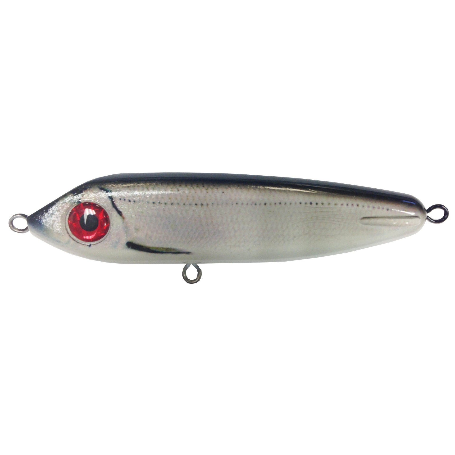 dynomite fish lures ERC Hell Hound Jerkbait, 6" Hell Puppy / Live Shiner