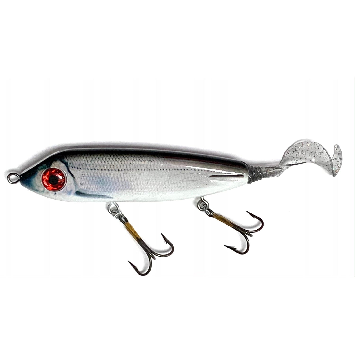 Drifter TackleERC Squirrelly Hell Hound Jerkbait - JerkbaitLive ShinerTW 6 - 07 - L