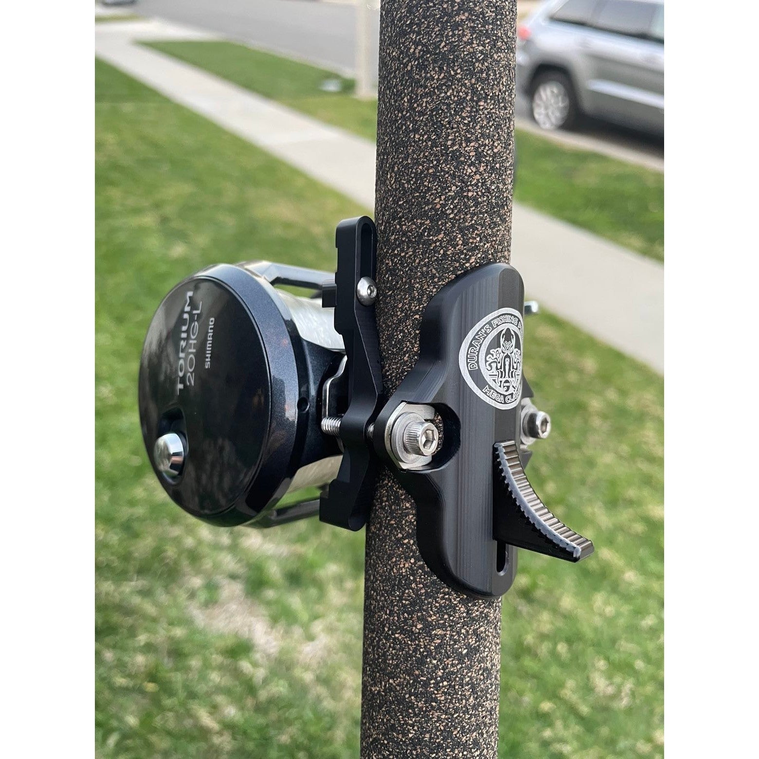 Duran's Fishing ProductsDuran's DFP Adjustable Triggers for DFP Mega Clamp - Rod and Reel AccessoriesDuran's DFP Mega Clamp w/ Adjustable Trigger DFP - TRGR - BLU