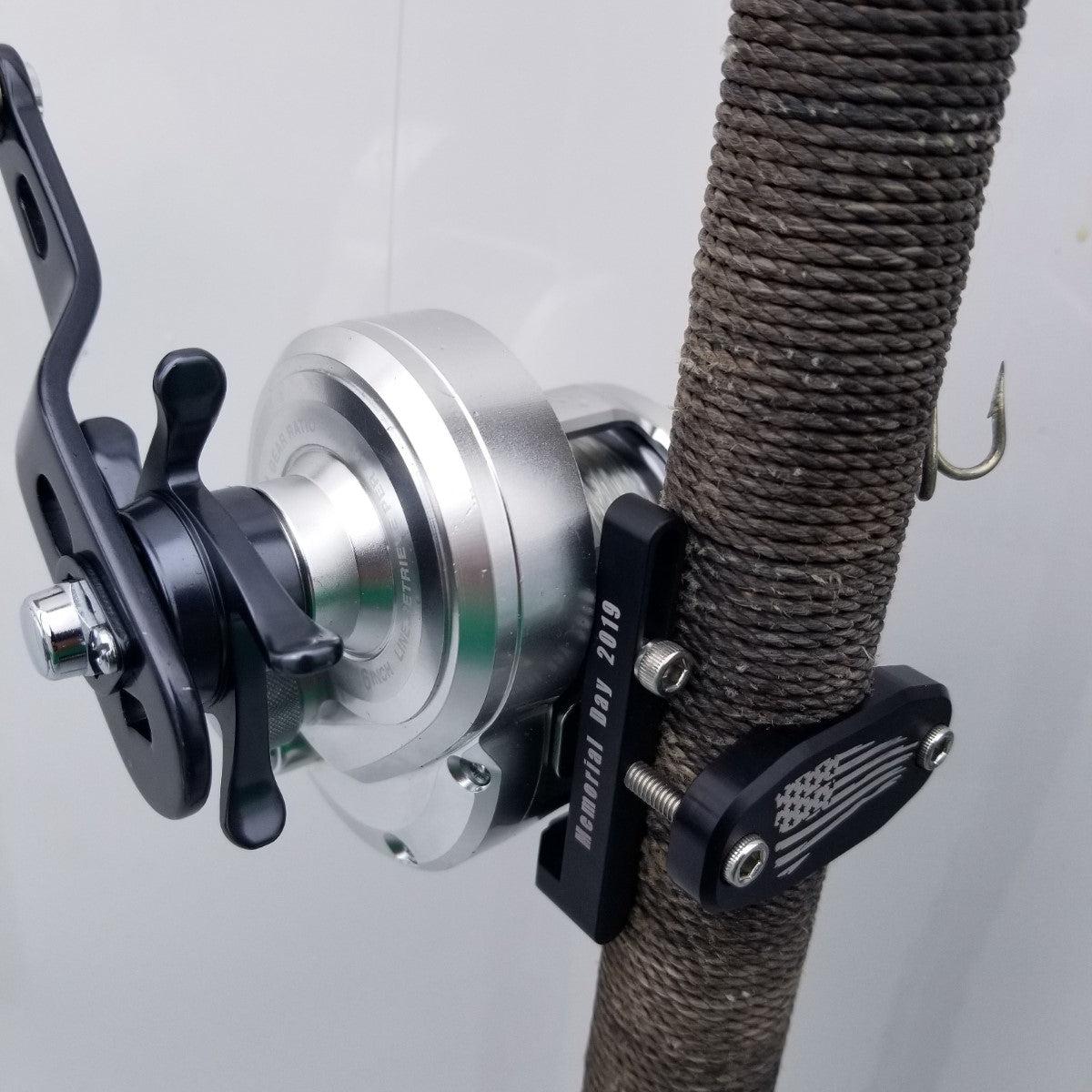 Duran's DFP Reel Clamps Super Clamp Large Black