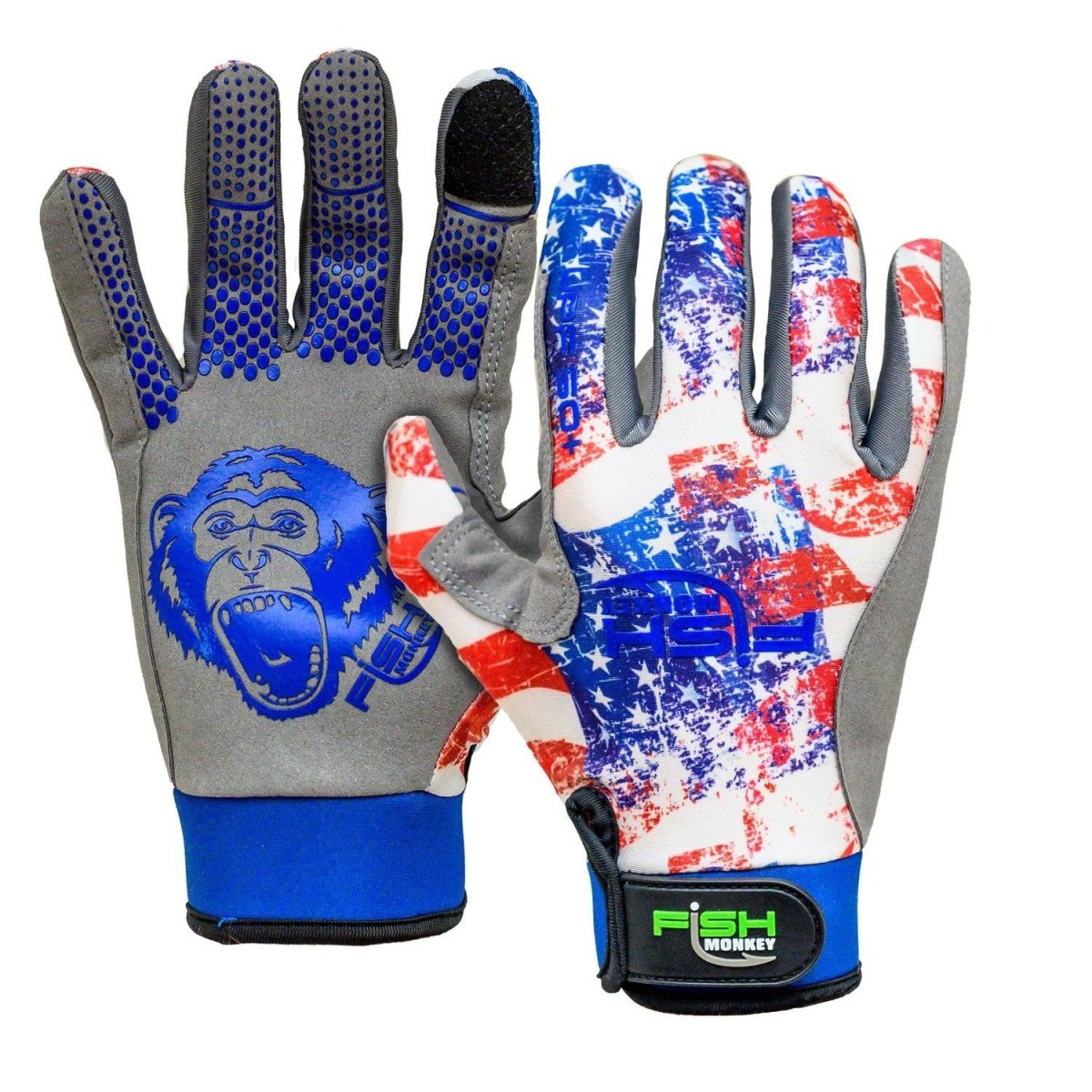 Fish MonkeyFish Monkey Free Style Custom Fit Glove UPF 50+ * - GlovesFish Monkey Free Style Custom Fit Glove UPF 50+ *FM22 - AMER - M
