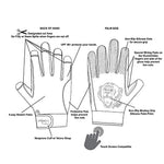 Fish MonkeyFish Monkey Free Style Custom Fit Glove UPF 50+ * - GlovesFish Monkey Free Style Custom Fit Glove UPF 50+ *FM22 - GREYWTRCAM - M