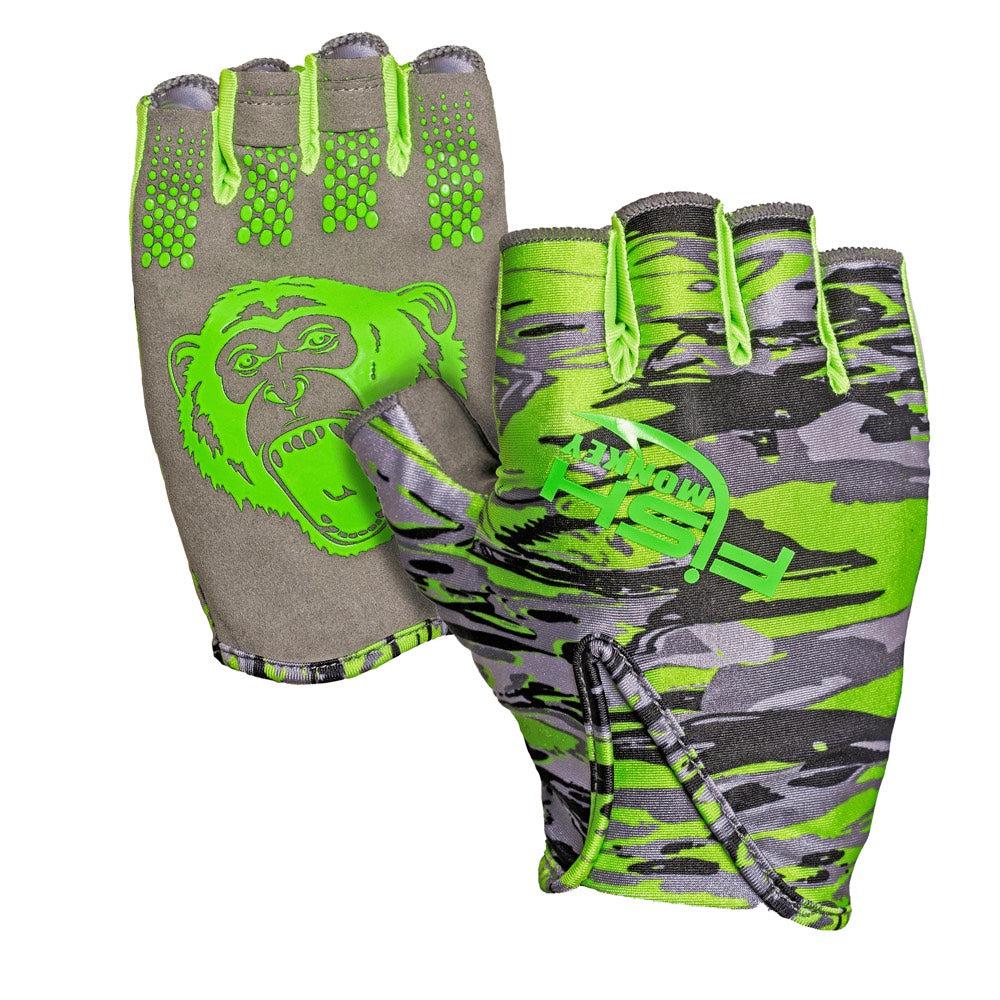 Fish MonkeyFish Monkey Stubby Guide Sun Protection Gloves - GlovesFish Monkey Stubby Guide Sun Protection GlovesFM18 - VSG - M