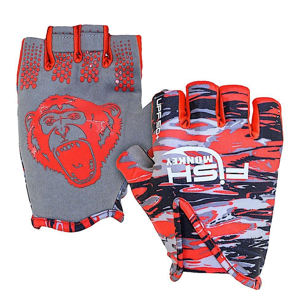 Fish MonkeyFish Monkey Stubby Guide Sun Protection Gloves - GlovesFish Monkey Stubby Guide Sun Protection GlovesFM18 - VSG - M