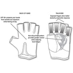 Fish MonkeyFish Monkey Stubby Guide Sun Protection Gloves - GlovesFish Monkey Stubby Guide Sun Protection GlovesFM18 - VSP - M