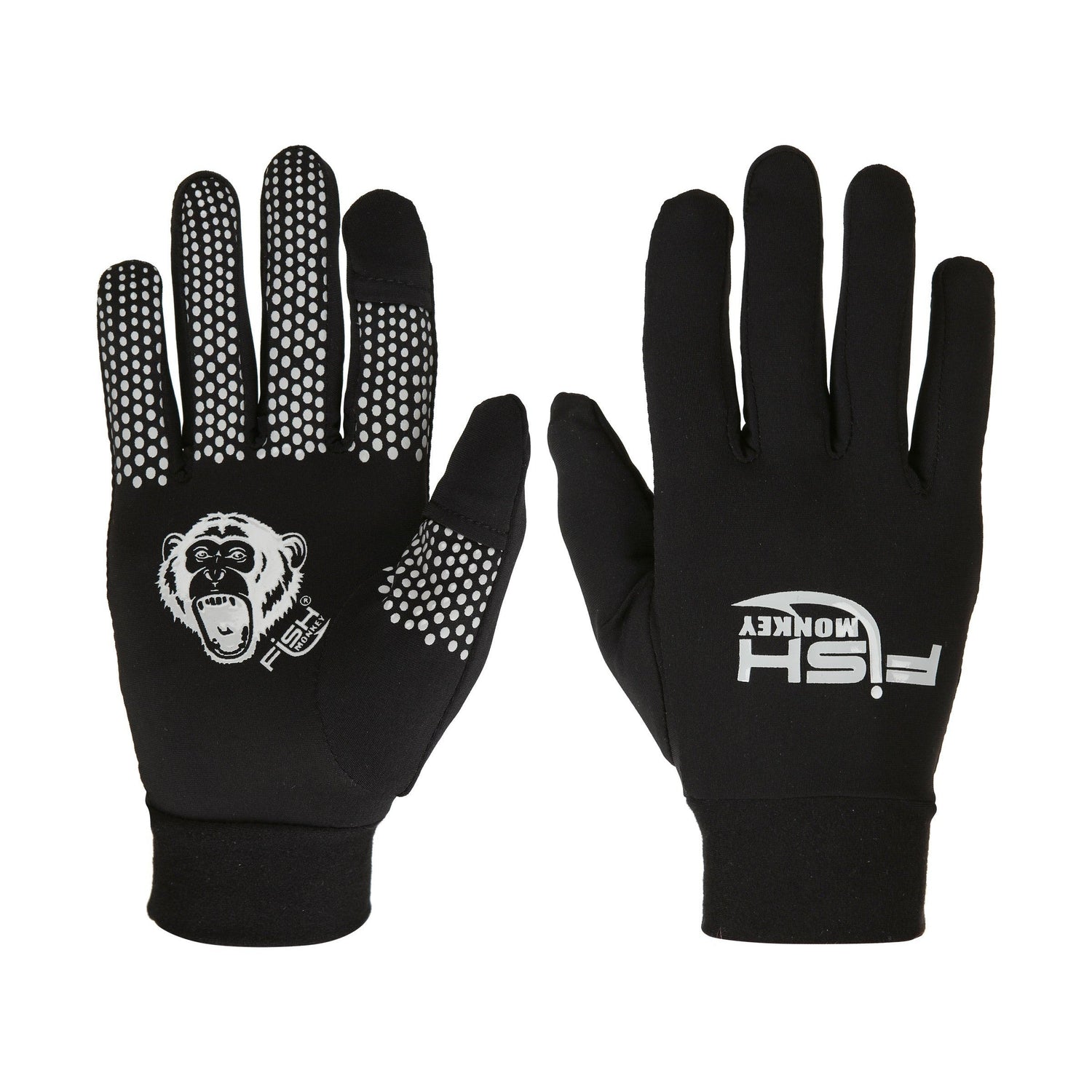 Fish MonkeyThe Fish Monkey Hands Glove Liner - GlovesFront & BackFM34 - BL - SM