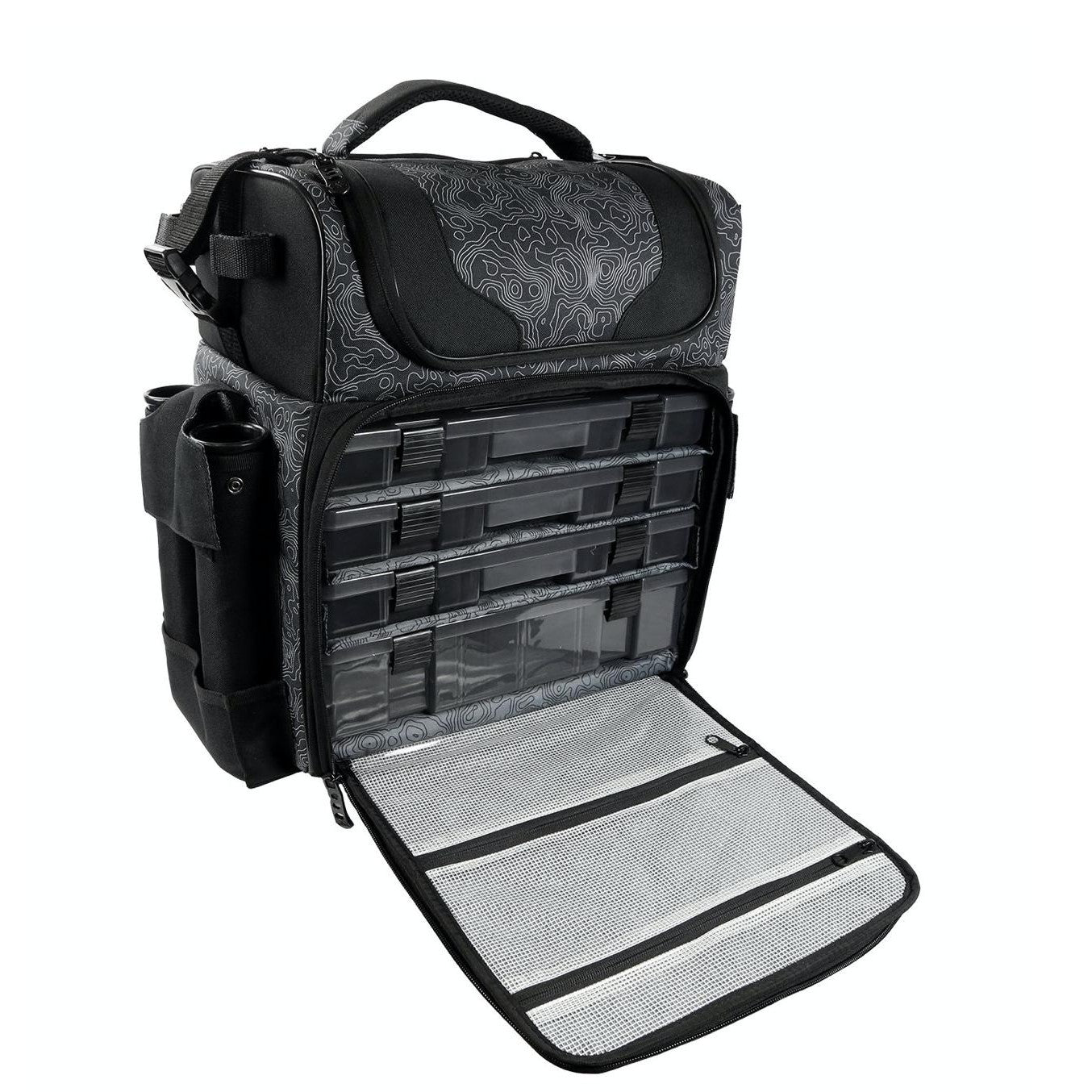 big tackle bag Plano PLABG371 Guide Series 3700 Simply pull the zipper past the split and you are back in business Beyond Fishing Hauler Tackle Bags