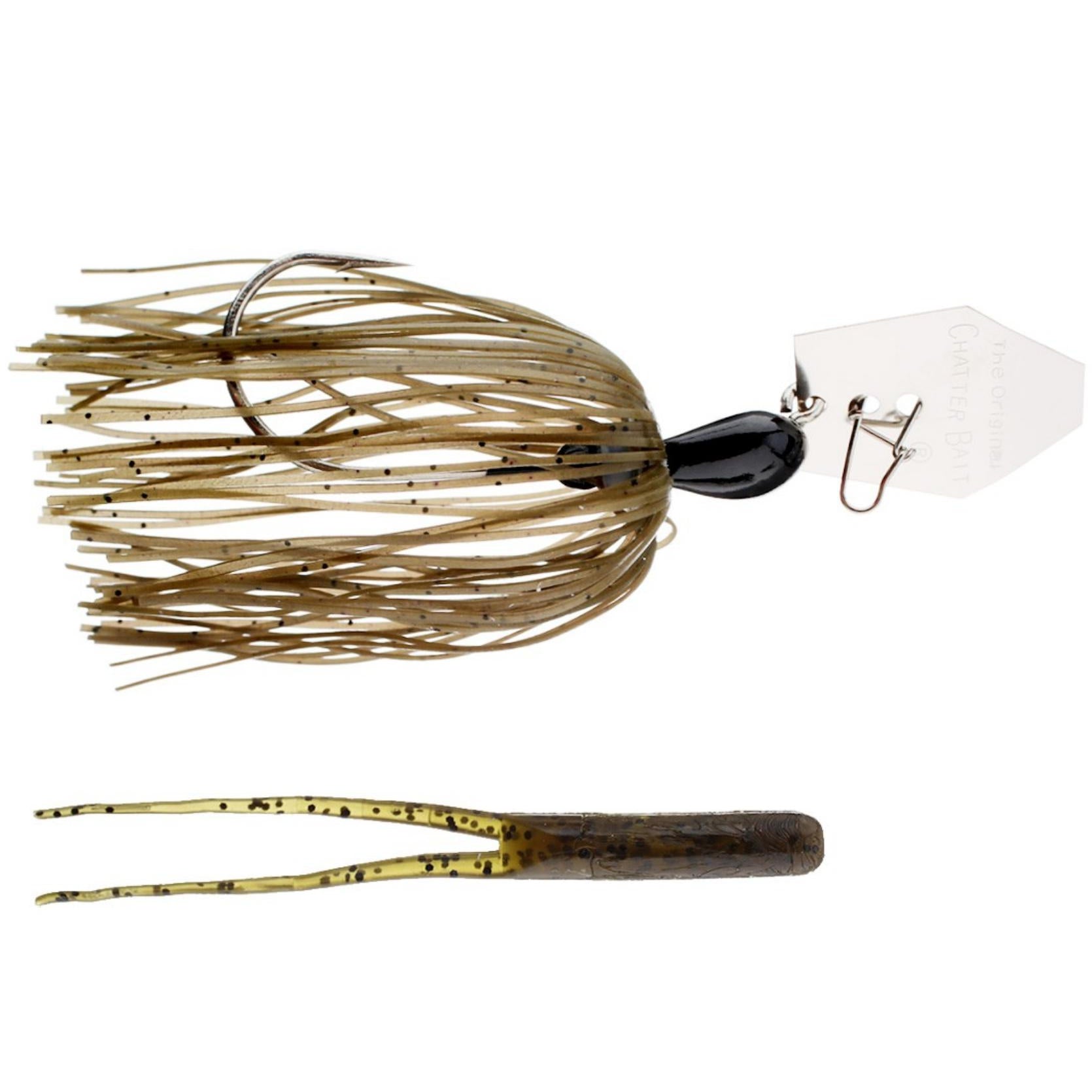 Z Man Original Chatterbait Green Pumpkin Black / 1/2 oz