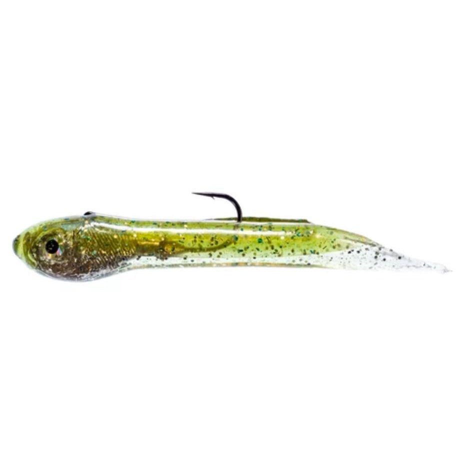 Hookup BaitsHookup Baits Medium Jigs - Tubessardine green silverHUB1/4SGS