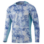 HukHuk Icon X Hooded LS Shirt Mossy Oak Evenflow - PerformanceHuk EvenflowH1200392 - 989 - L - EVEN
