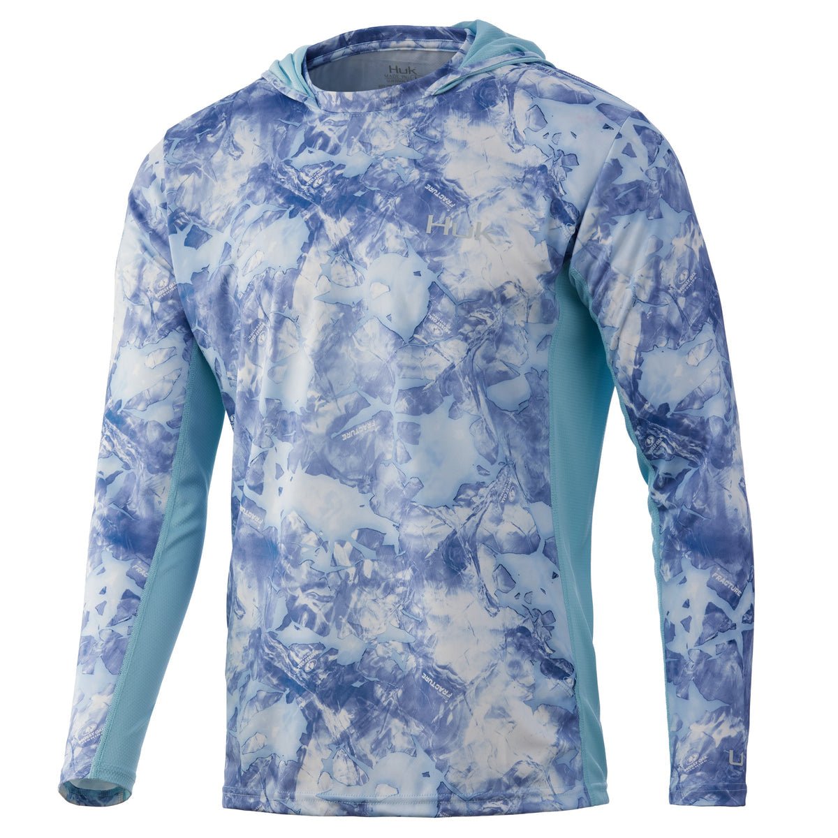 HukHuk Icon X Hooded LS Shirt Mossy Oak Evenflow - PerformanceHuk EvenflowH1200392 - 989 - L - EVEN