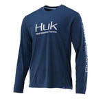 HukHuk ICON X Long Sleeve Tech Tees - PerformanceSargasso Sea 409H1200138 - 409 - XXL
