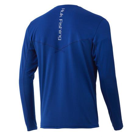 HukHuk ICON X Long Sleeve Tech Tees - PerformanceHuk BlueH1200138 - 457 - XXXL