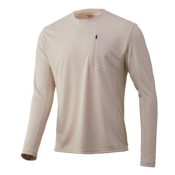 HukHuk ICON X Pocket Long Sleeve - Bone - PerformanceHuk Waypoint Hoodie - BoneH12000284 - XL - Bone