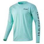 HukHuk Tuna Badge Pursuit Long Sleeve Performance Tech Tee - PerformanceHuk tuna Badge SeafoamH1200249 - 350 - XL