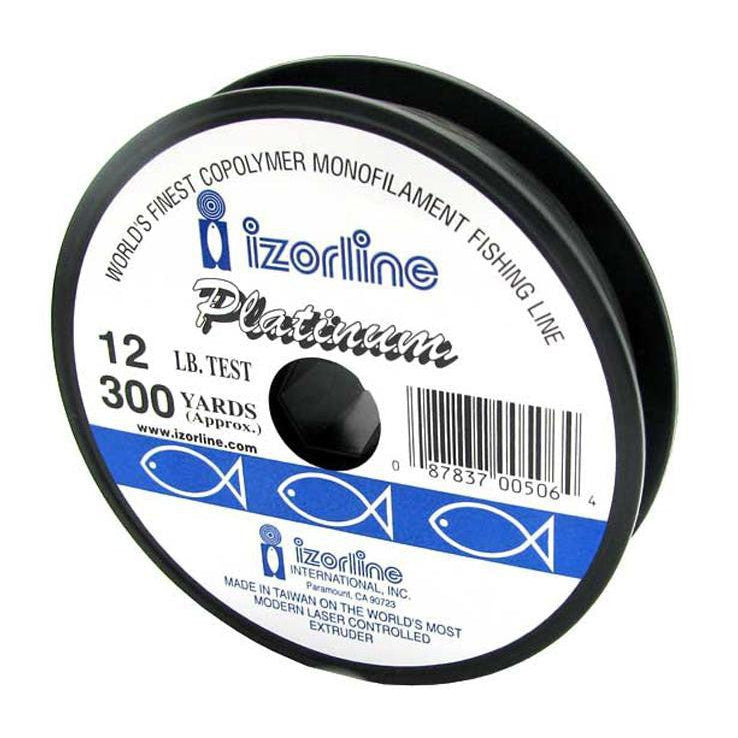  Izorline 005279 Platinum Co-Polymer Mono Line 6Lb Green 1/4Lb  Bulk : Sports & Outdoors