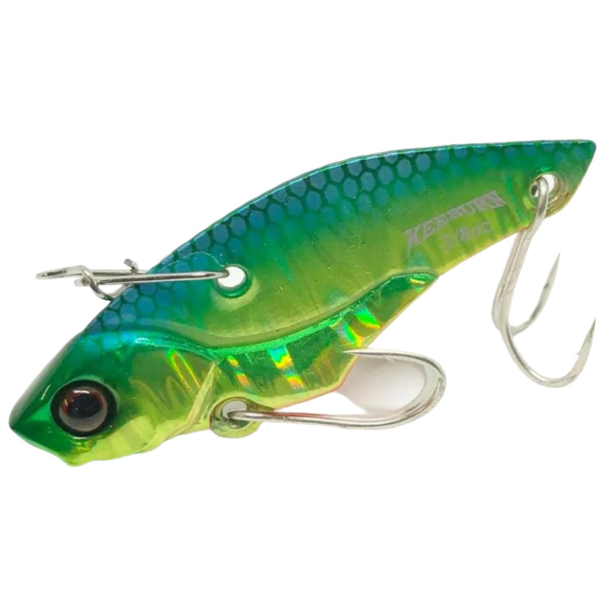 butter knife fishing lure Jackall Keeburn Blade Bait HL Lime Gold / 1/2 oz