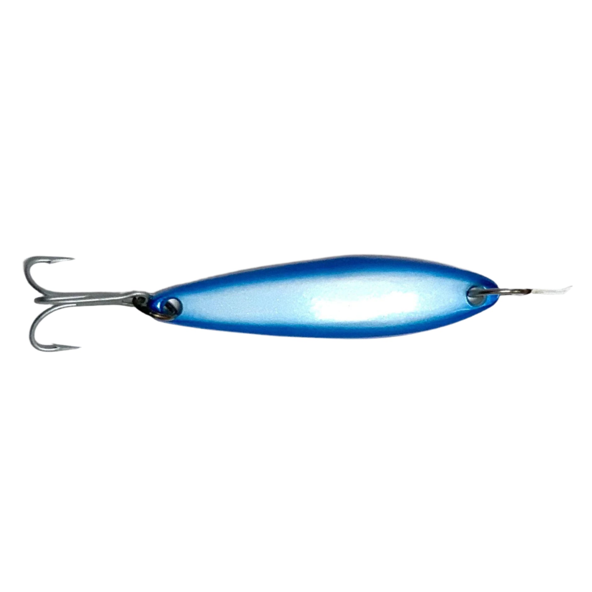 JRI Custom Lures JRI-6 Brass Yo-Yo Iron Jigs - Blue/White
