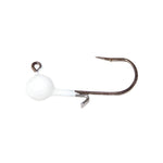 KalinKalin's Triple Threat Crappie Jig Heads - Round Heads1/32 oz WhiteKAL180