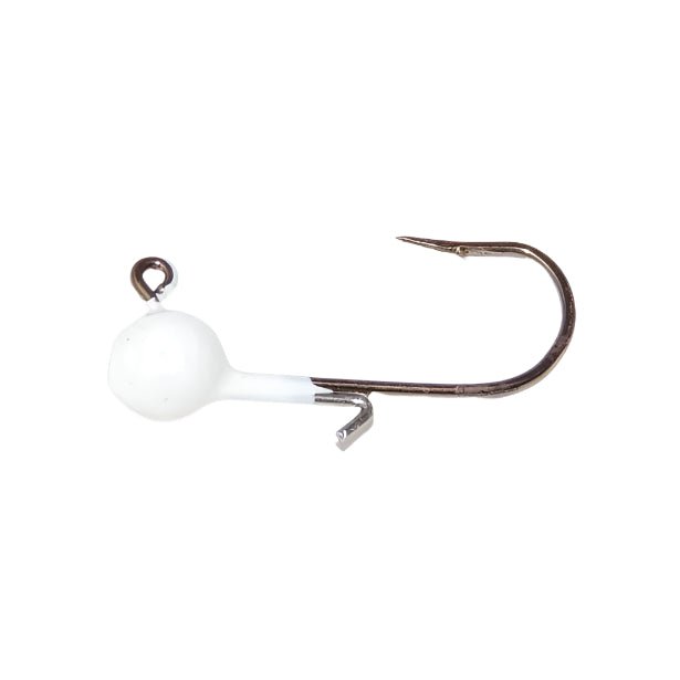 KalinKalin's Triple Threat Crappie Jig Heads - Round Heads1/32 oz WhiteKAL180