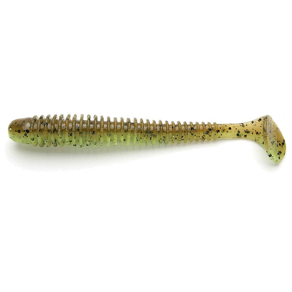 KeitechKeitech Swing Impact 4" - Small Soft Swimbaitsgreen pumpkin chartreuseKEI401