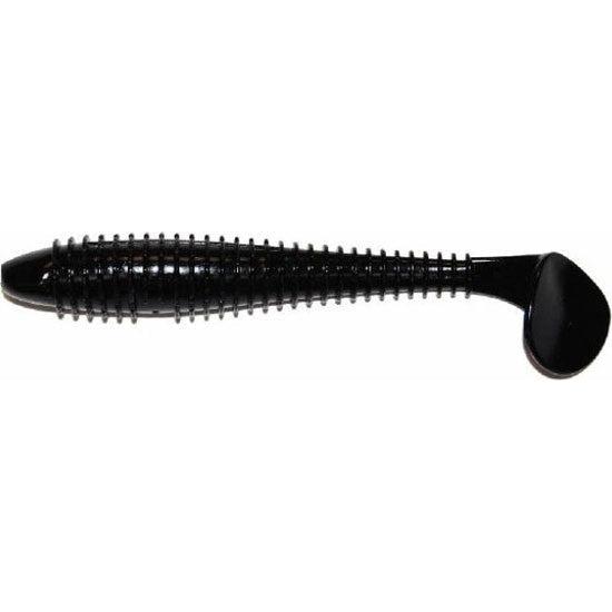 KeitechKeitech Swing Impact Fat 3.8" - Small Soft SwimbaitsBlackKEI155