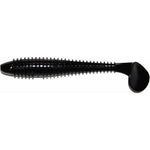 KeitechKeitech Swing Impact Fat 3.8" - Small Soft SwimbaitsBlackKEI155