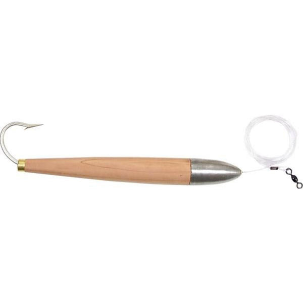 ear plug fishing lures Lead Masters Cedar Plug Size 8