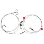 Lead MastersLead Masters Halibut Trap Rig - Saltwater Rigs15lb Test 1 Bait Hook 8 Trebl Trap HookLEA165