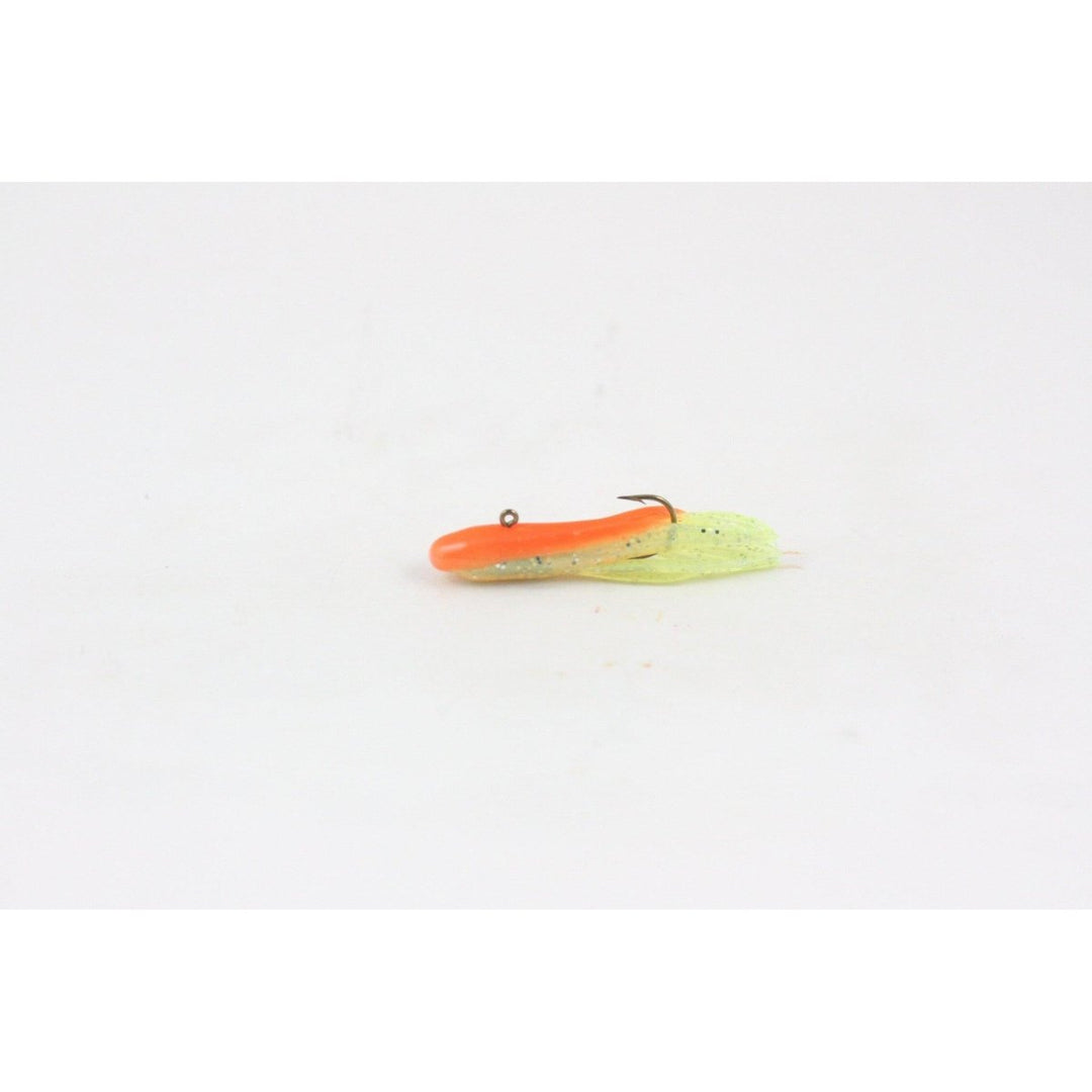 Lead MastersLead Masters Mini Tube Jigs 1/32oz - TubesBi - Orange/ChartreuseLEA123