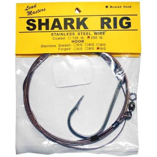 Lead MastersLead Masters Shark Rig - Saltwater Rigs8/0 Hook 135 lb WireLEA236