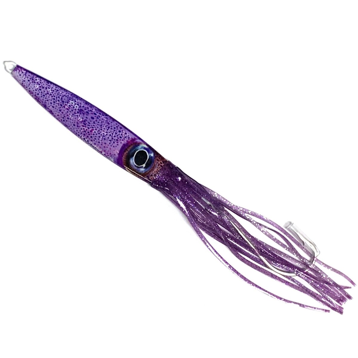 Lingcod JigsLingcod Jigs Living Squids - Saltwater JigsPurple GlowLCJ - LVSQ - P8