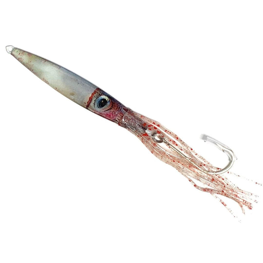 Lingcod JigsLingcod Jigs Living Squids - Saltwater JigsRed Spawn GlowLCJ - LVSQ - RSP8